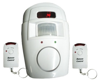 Alarme Key West DNI 6060 com Sensor de Presença Sem Fio e 2 Controles
